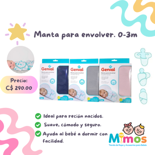 Mantas para envolver Genial