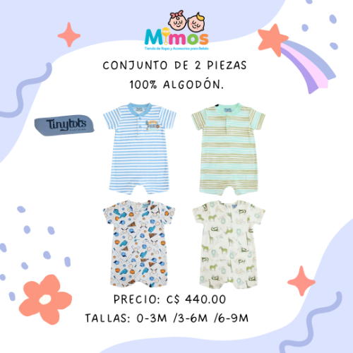 Conjunto de niño 2 piezas Tinytots