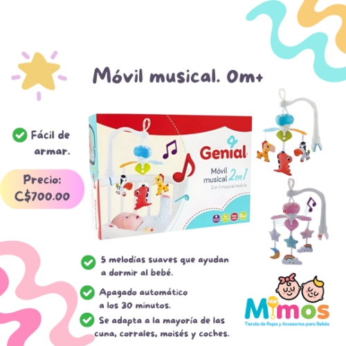 Móvil Musical Genial