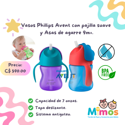 Vaso de pajilla Avent 7 onzas