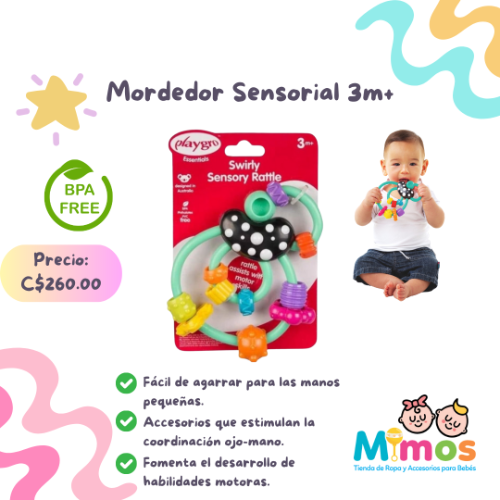 Mordedor sensorial Playgro