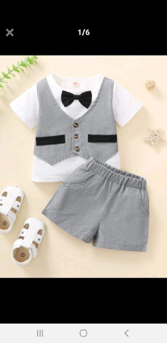 Conjunto Short Chaquetin y lazito