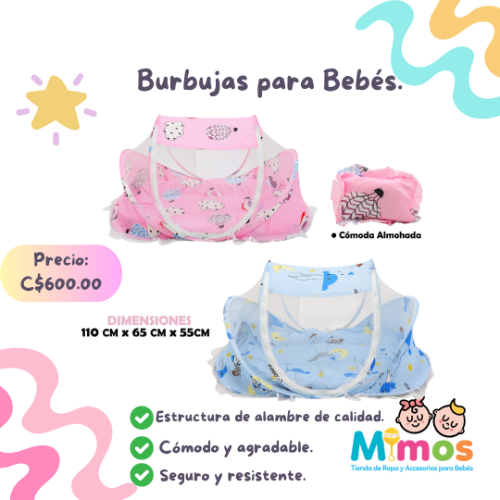 Burbujas mosquiteros Bebesitos