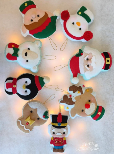 figura navideña colgante dic