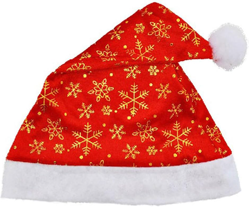 gorro navideño brillo