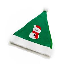 gorro verde navidad nov