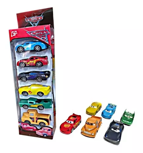 cars x6 pcs