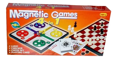 ajedrez 4 en 1 imantado setiembre