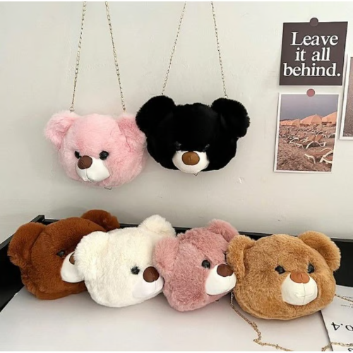 cartera peluche