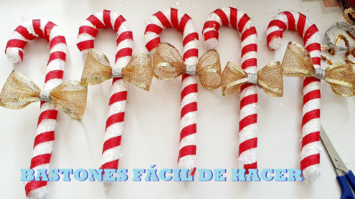 baston navideño paquete