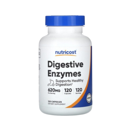 ENZIMAS DIGESTIVAS NUTRICOST 120 CAPS
