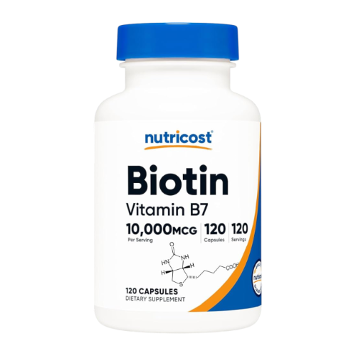 BIOTINA NUTRICOST 10MG 120 SERV
