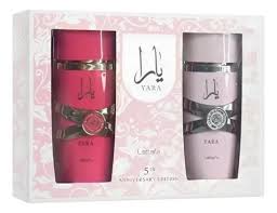 Kit Perfume Lattafa Yara y Candy 2x100ML
