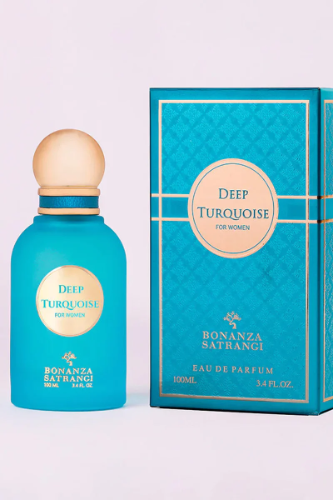 Bonanza Satrangi Deep Turquoise Edp 3.4oz