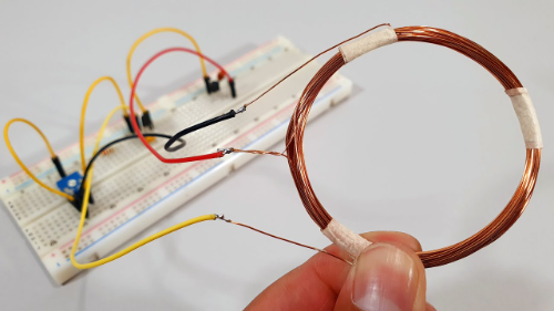 Circuito detector de metales con ARDUINO