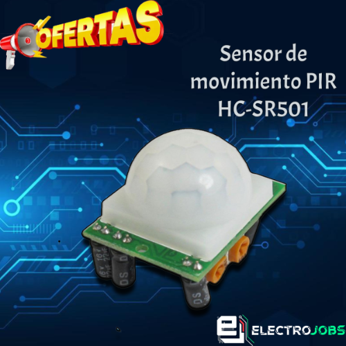 MODULO SENSOR PIR HC-SR501 - 501