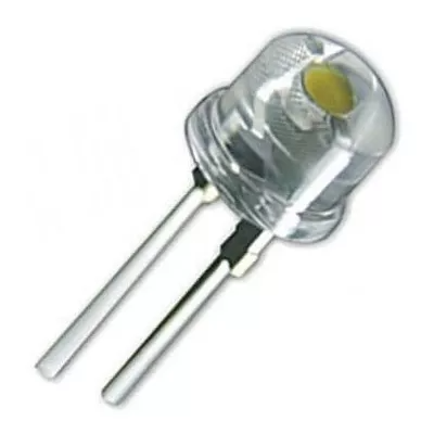 LED BLANCO 8mm ALTO BRILLO
