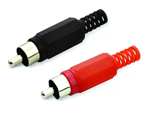 Conector Plug RCA Plástico UNIDAD