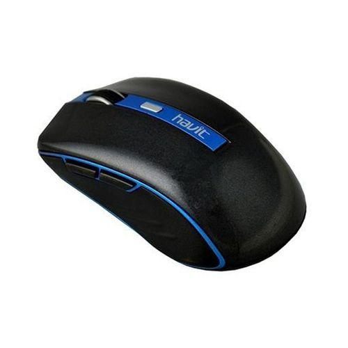 Mouse inalambrico negro  azul, HV-MS951GT-BB