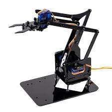 Chasis brazo robotico acrilico TRANSPARENTE