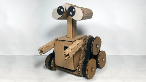 Robot Walle de cartón Armado