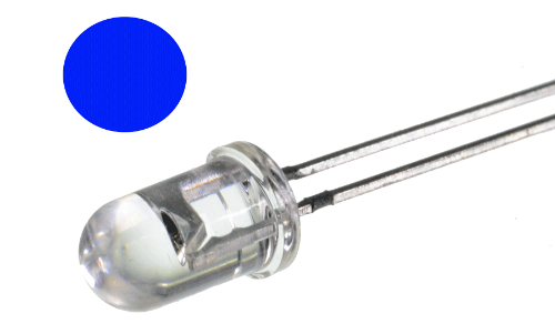 Led intermitente azul