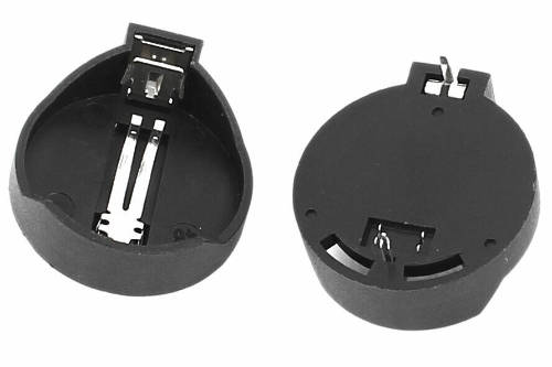 Cr2032-zocalo-socket para pilas redondas planas 3v