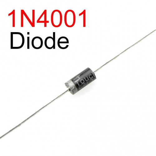 Diodo 1n4001 rectificador-1A 50v