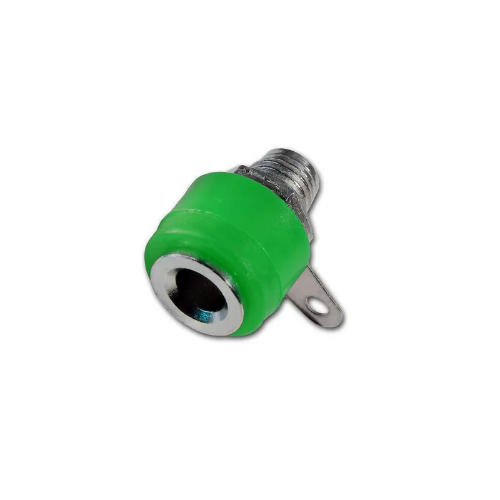 Conector banana Hembra (VERDE)