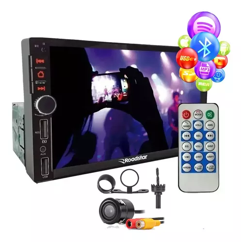 Multimidia Roadstar 7" 1DIN RS-401BR Plus