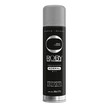 Fijador Normal Negro Roby 440ml
