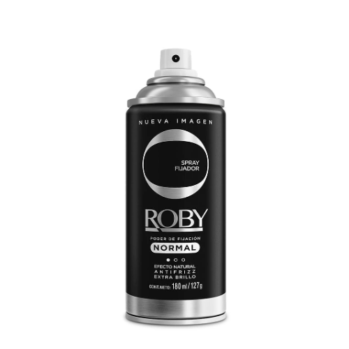 Fijador Normal Negro 180ml Roby