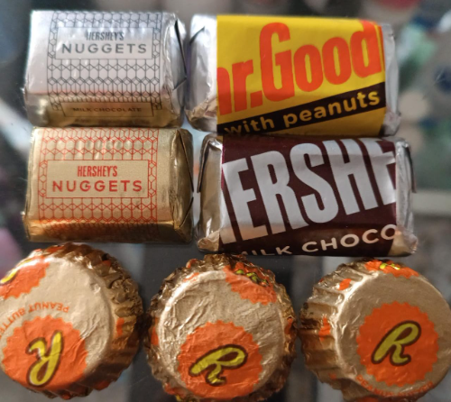 Chocolate Hershey's nuggets