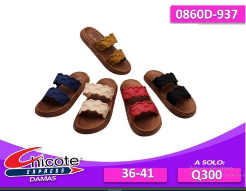 caite para mujer 36-41 dos cintas