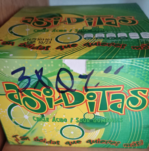 CHICLES ACIDITAS Y CARRITAS