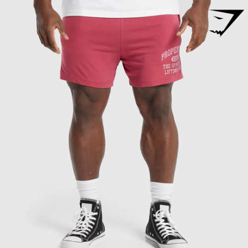 Lightweight Jersey Shorts - Vintage Pink(M)