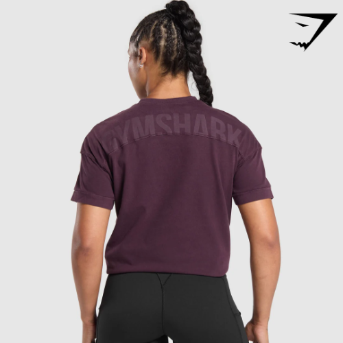 Elevated Power T-Shirt - Depth Purple(S)