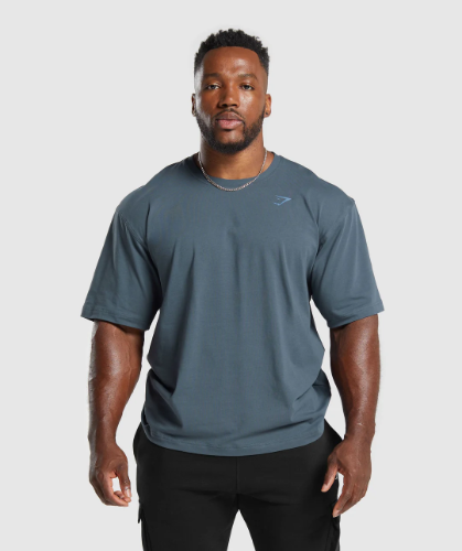 Power T-Shirt - Titanium Blue(L)