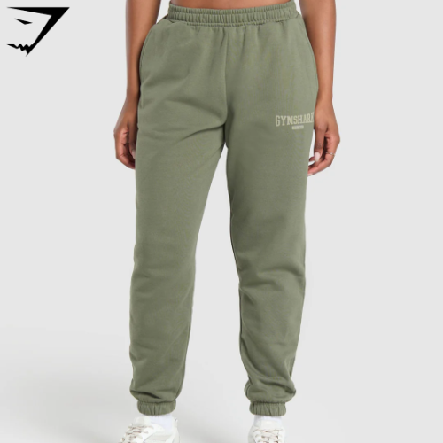 Collegiate Lifestyle Fleece Joggers - Base Green(S)
