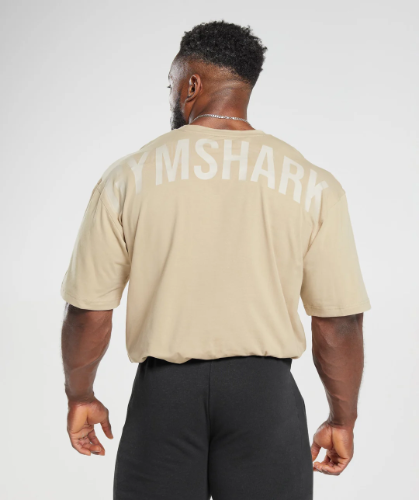 Power T-Shirt - Desert Beige(L))