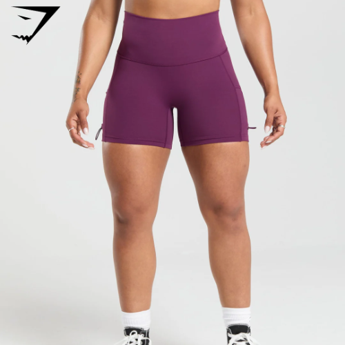 Legacy Logo Tight Shorts - Magenta Purple(S)