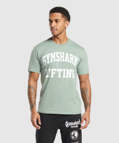 LIFTING CLUB T-SHIRT dollar green(M)