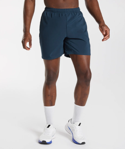 ARRIVAL SHORTS navy(M)