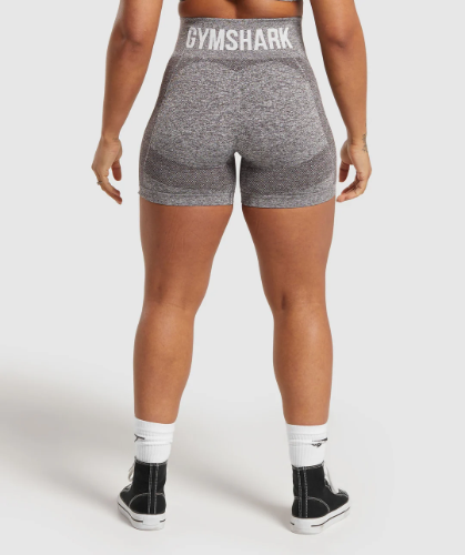FLEX SHORTS - Greyed Purple/White(S)