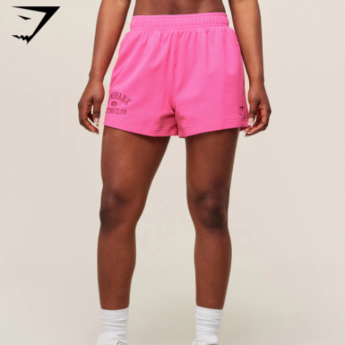 Lifting Club Mesh Shorts - Physical Pink(XS)