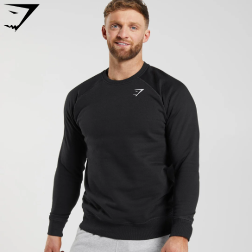 Crest Sweatshirt - Black(L)