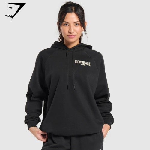 Collegiate Lifestyle Hoodie (S) - Black