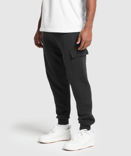 Rest Day Essentials Cargo Joggers - Black(M)