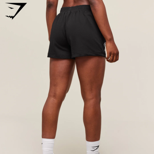 Lifting Club Mesh Shorts - Black(XS)