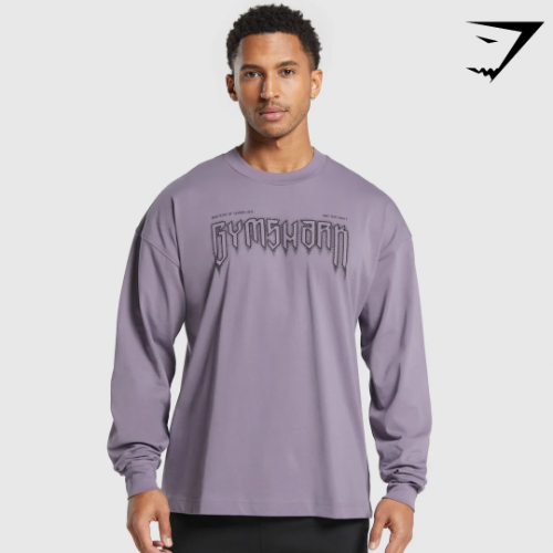 Masters of Our Craft Long Sleeve T-Shirt - Fog Purple(M)